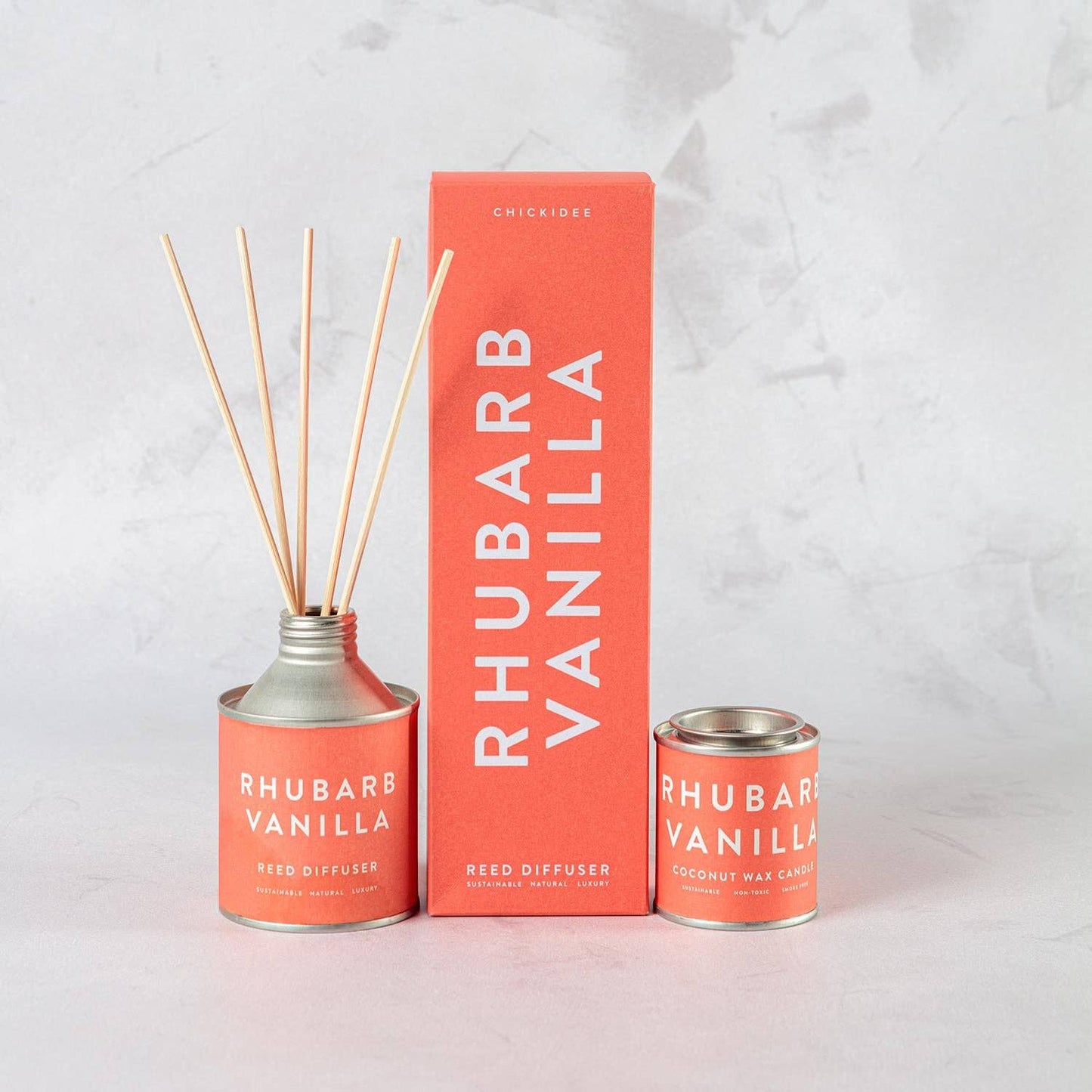 Rhubarb Vanilla Conscious Reed Diffuser