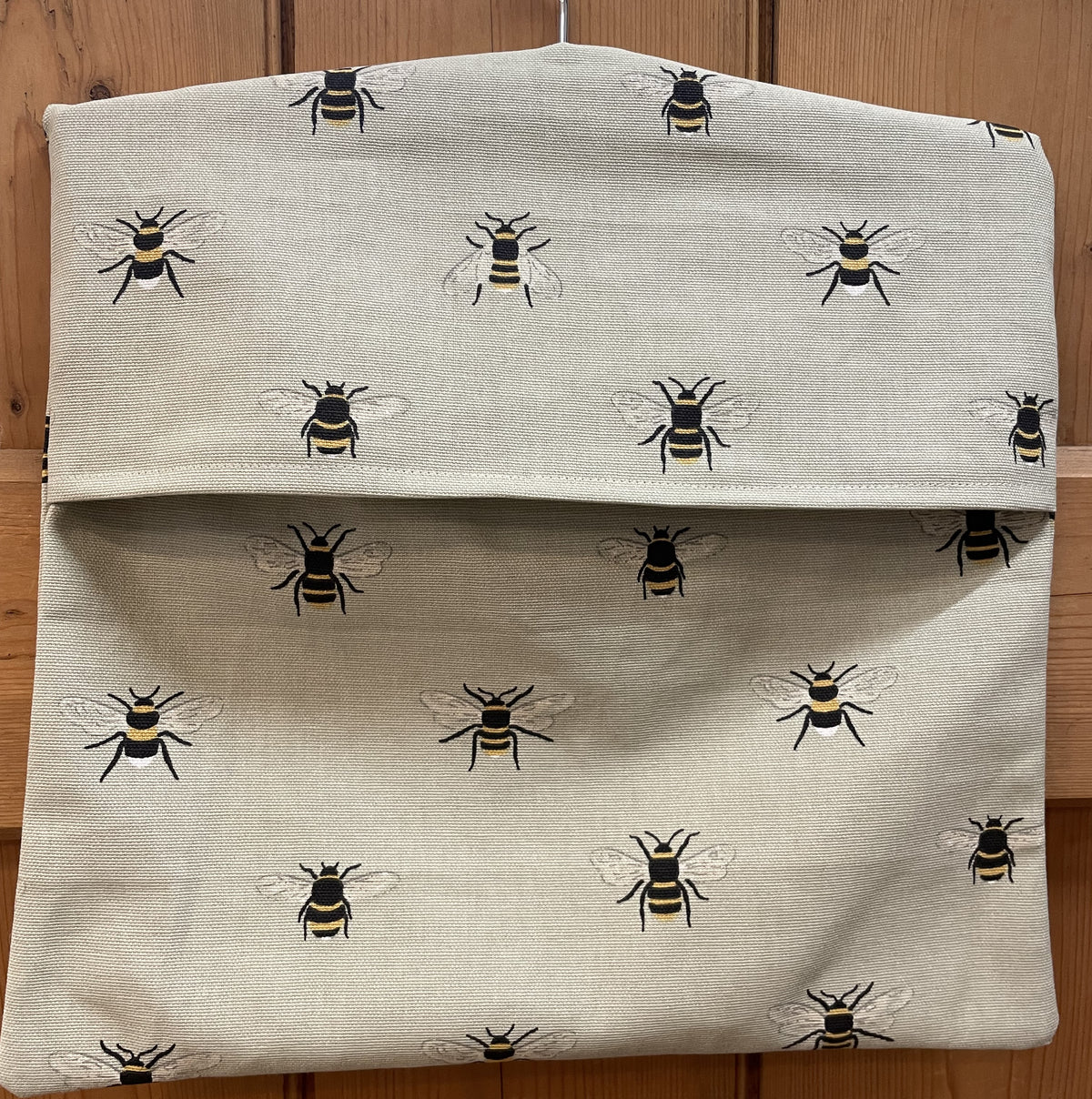 Raspberry Leaf Interiors Handmade Sophie Allport Bees Peg Bag