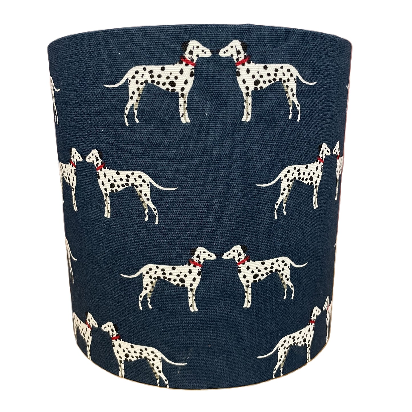 Raspberry Leaf Interiors Handmade Lampshade 20cm Drum Sophie Allport Dalmatians
