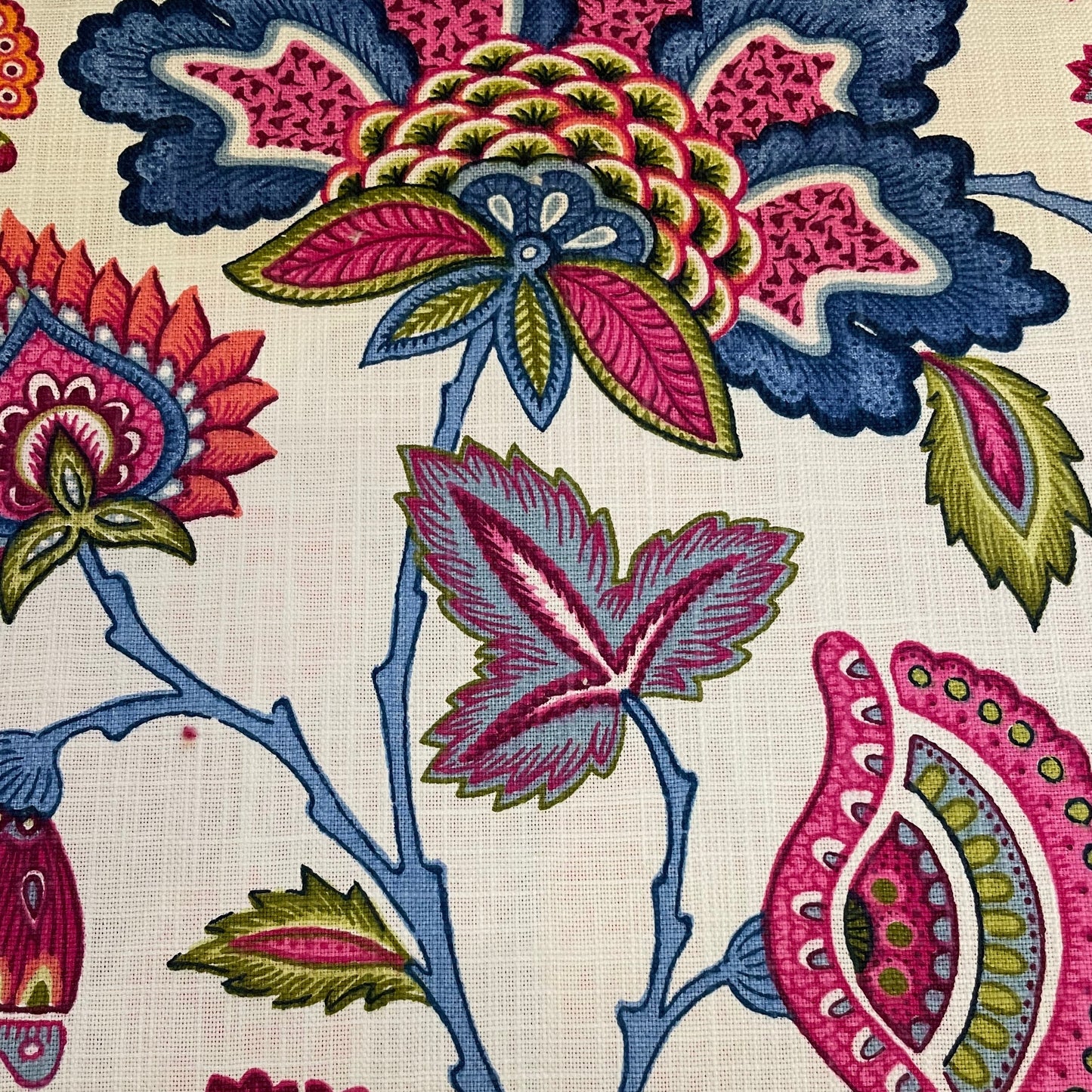 Raspberry Leaf Interiors Handmade Lampshade 40cm Drum Easy Fit Summer Hot Pink