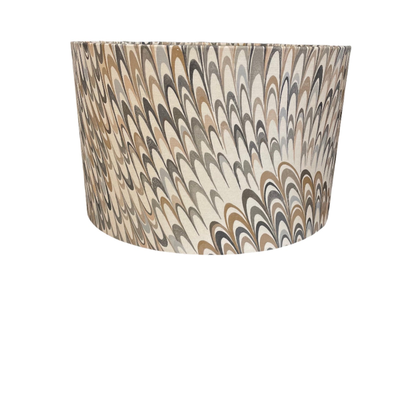 Raspberry Leaf Interiors Handmade Lampshade 40cm Drum Easy Fit Pendant Seraphina Opal