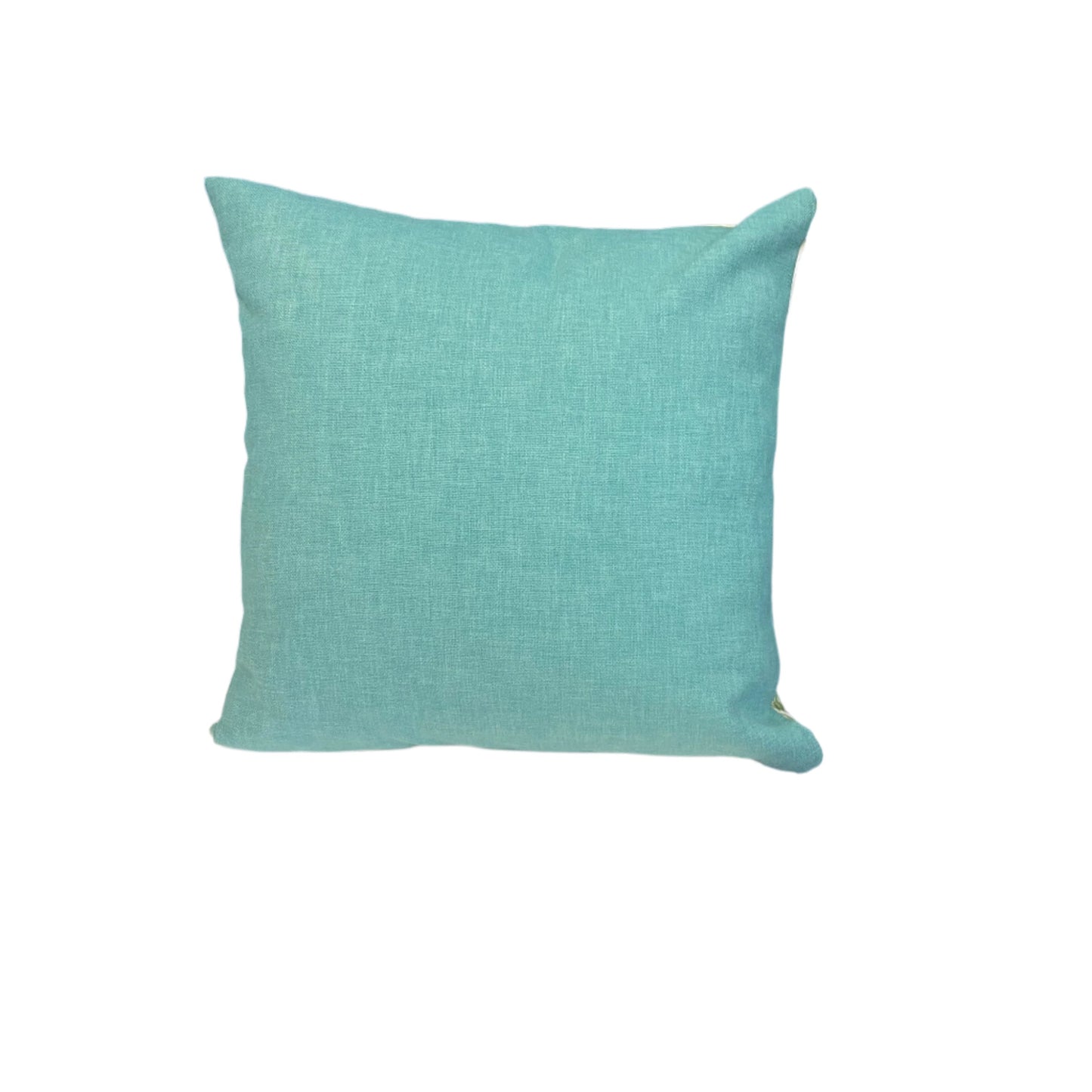 Forest Willow and Oslo Peacock 16", 40cm Square Cushion