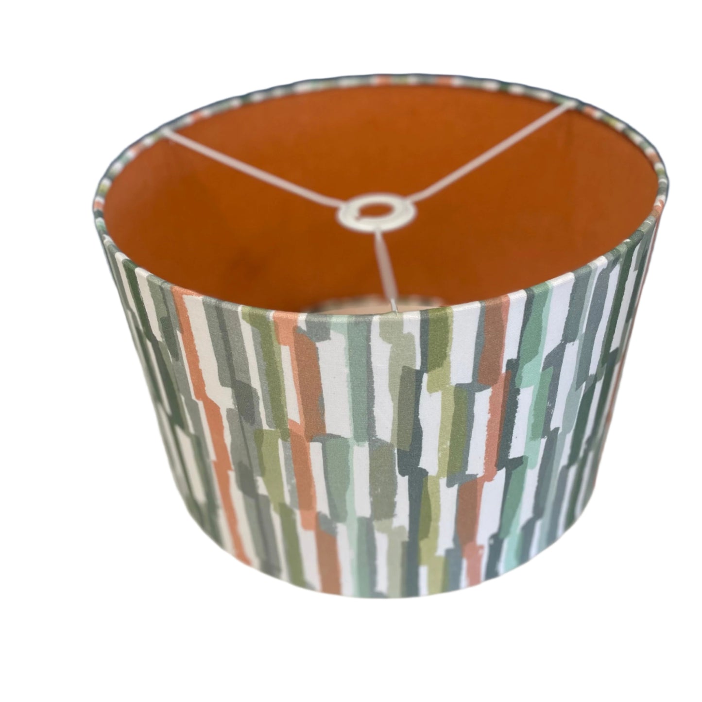 Raspberry Leaf Interiors Handmade Lampshade 40cm Drum Double Sided Morena Passion Flower