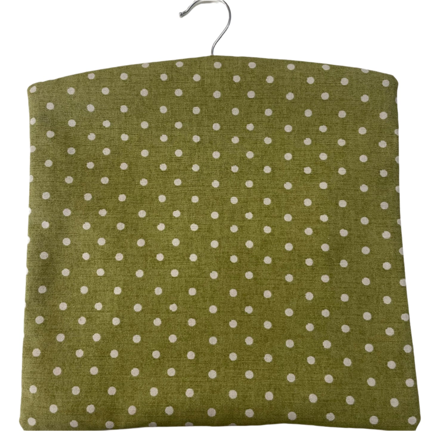 Handmade Vintage Style Clothes Peg Bag Polka Dot and Pink Floral Print