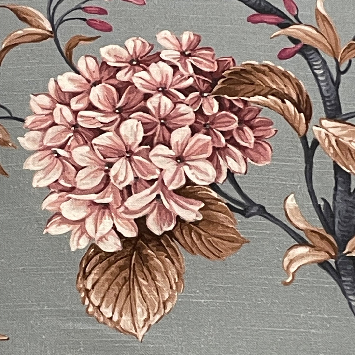 Raspberry Leaf Interiors 12 x 18 inch, 30 x 45cm Bouquet Sweet Pea Bluebell Floral Cushion