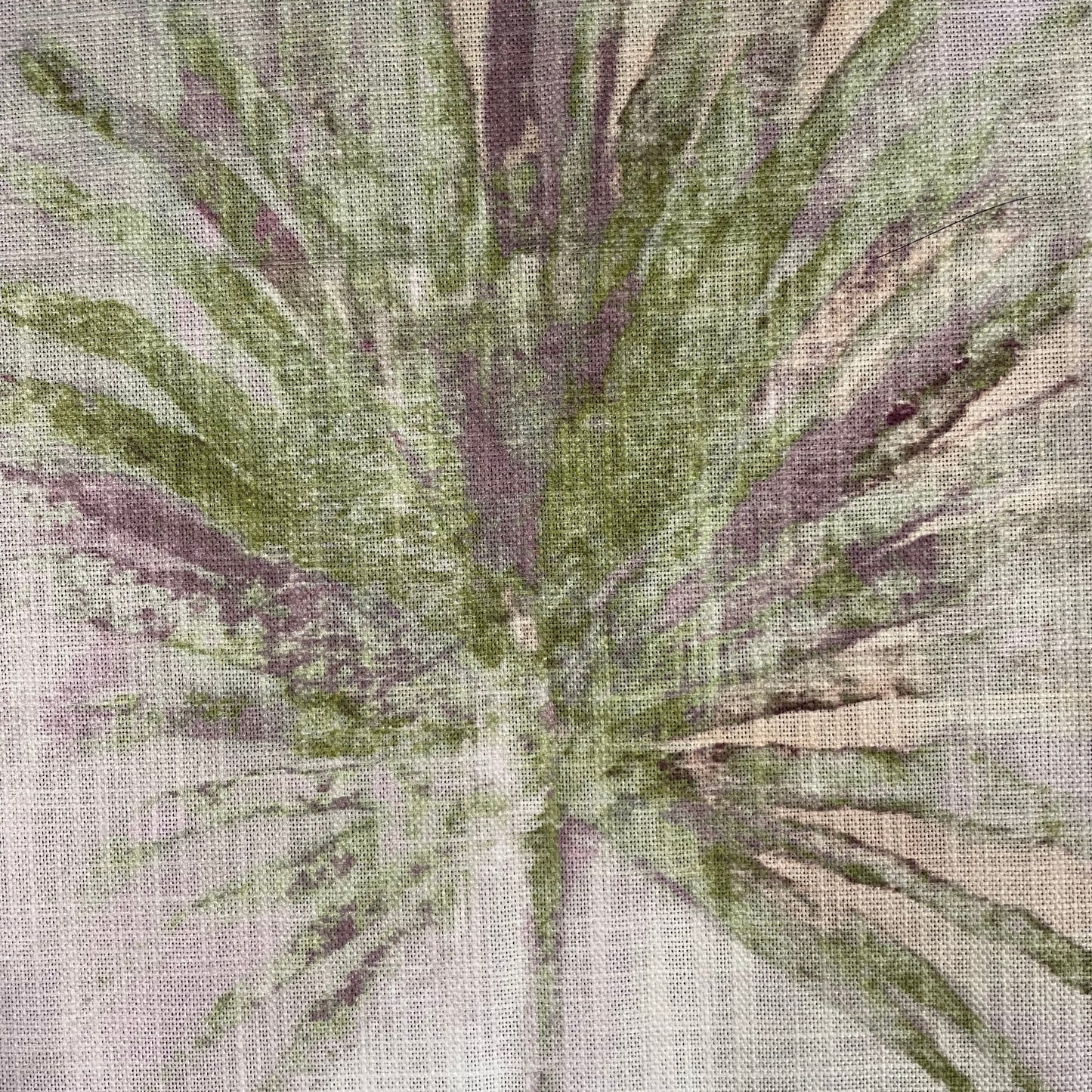 Raspberry Leaf Interiors Handmade Lampshade 40cm Drum Double Sided Oslo Fern and Greenery Wisteria