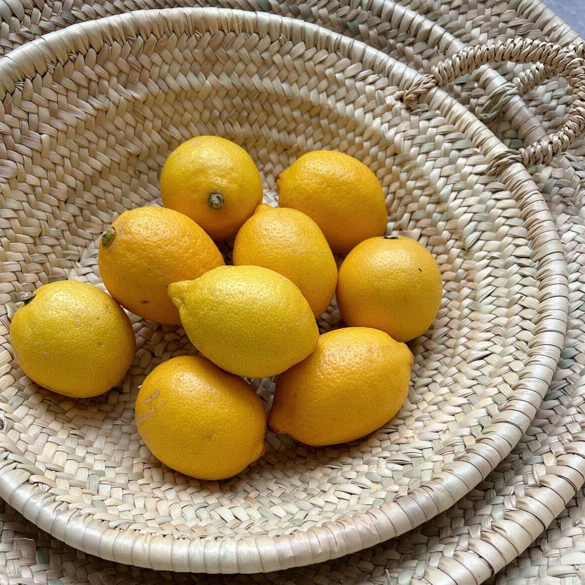 Bohemia Moroccan Oversized Woven Plate: Small