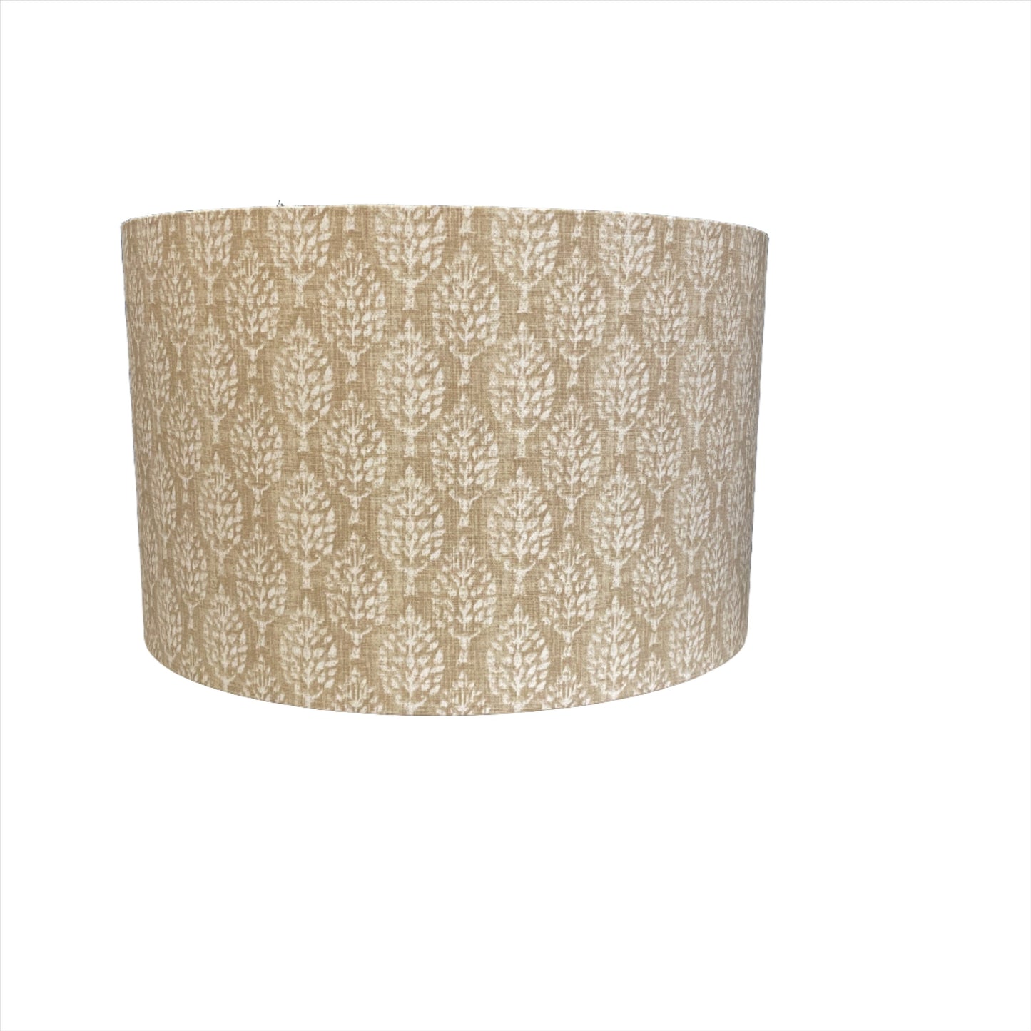Raspberry Leaf Interiors Handmade Lampshade 40cm Drum Kemble Maize
