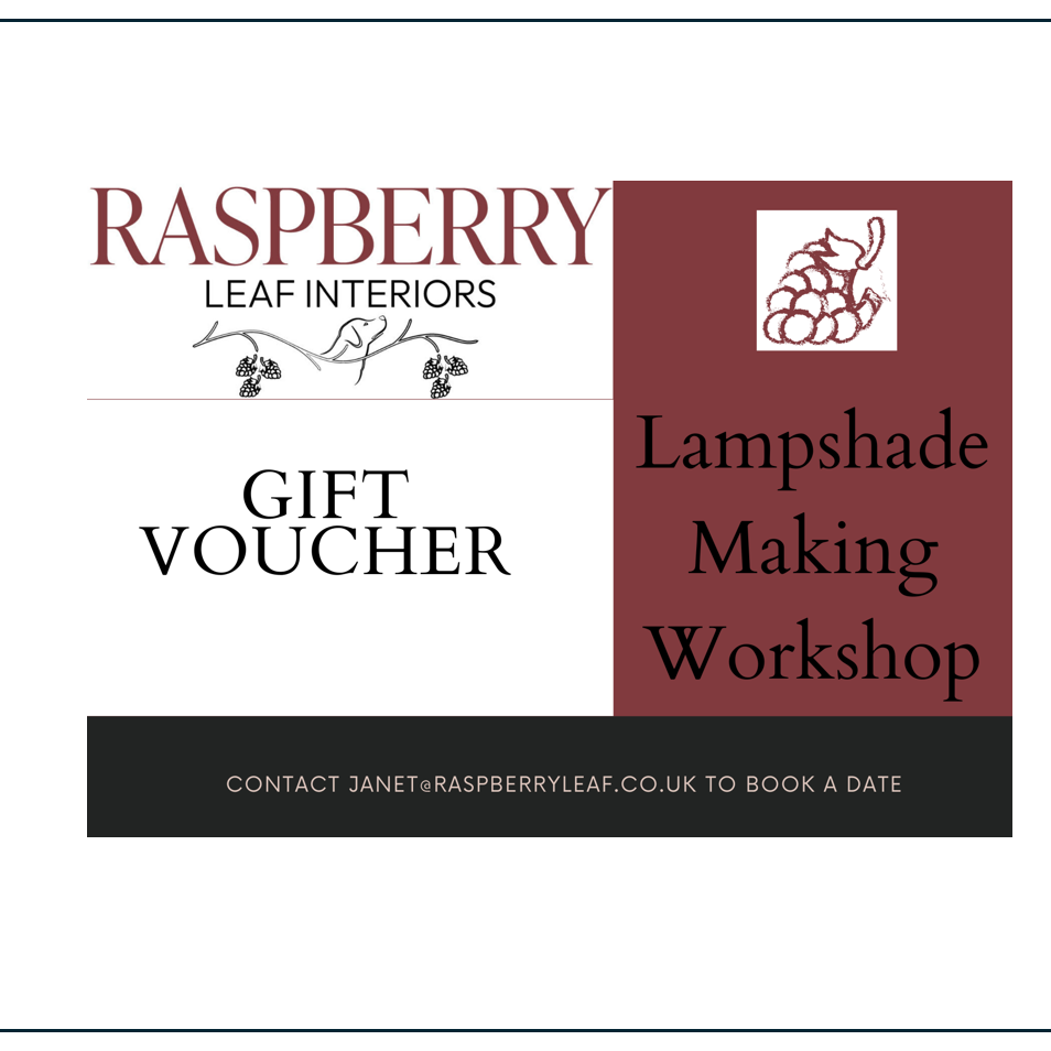 Lampshade Making Workshop Gift Voucher
