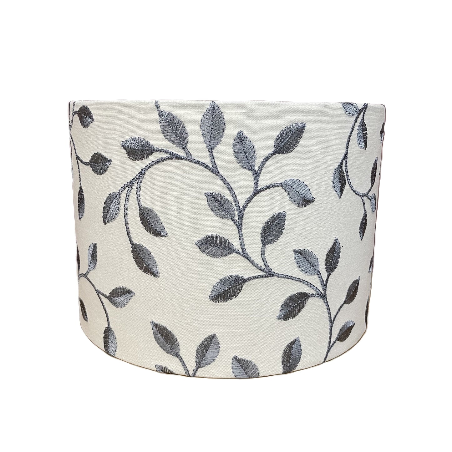 Raspberry Leaf Interiors Handmade Lampshade 30cm Drum Style Poplar Blueberry