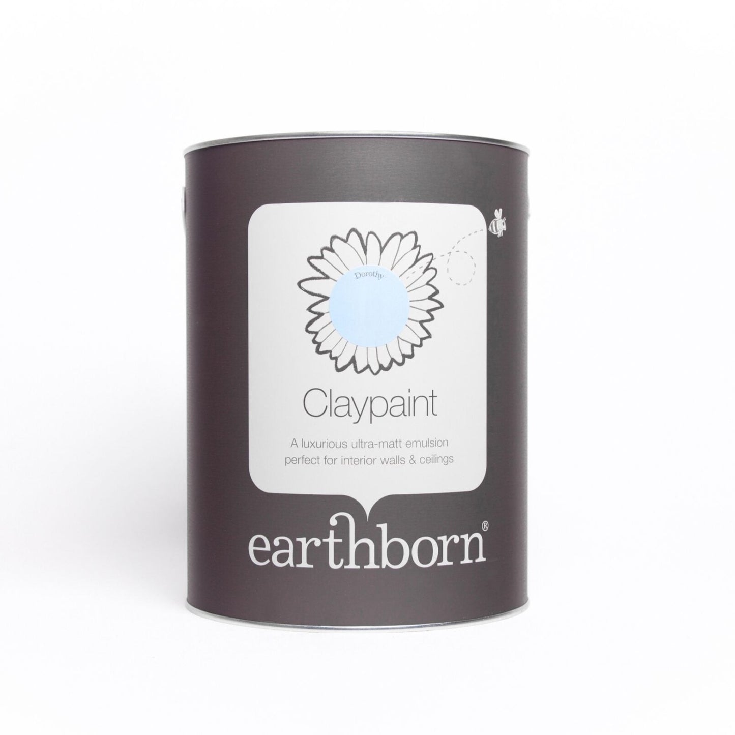 Earthborn Claypaint Marbles 5 Litre Tin Neutral Claypaint | Raspberry Leaf Interiors North Berwick UK