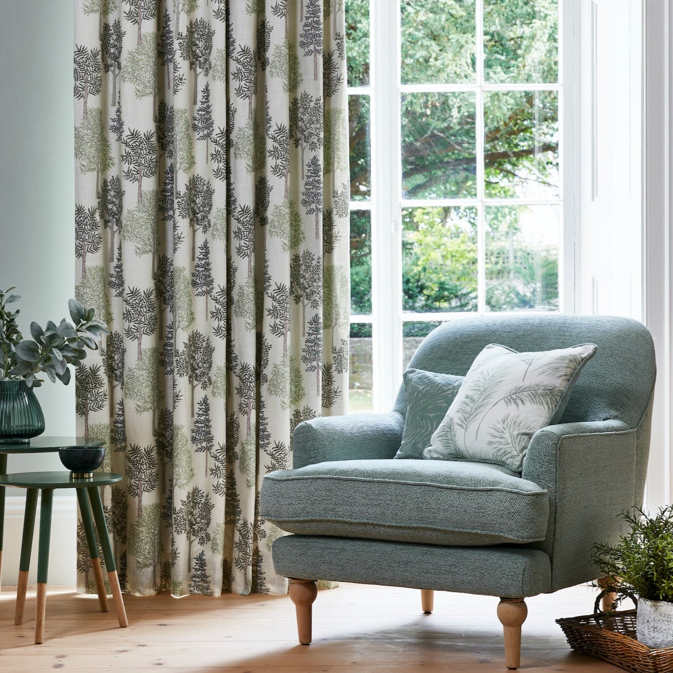 Custom made curtains Prestigious Textiles Fabric | Raspberry Leaf Interiors North Berwick UK