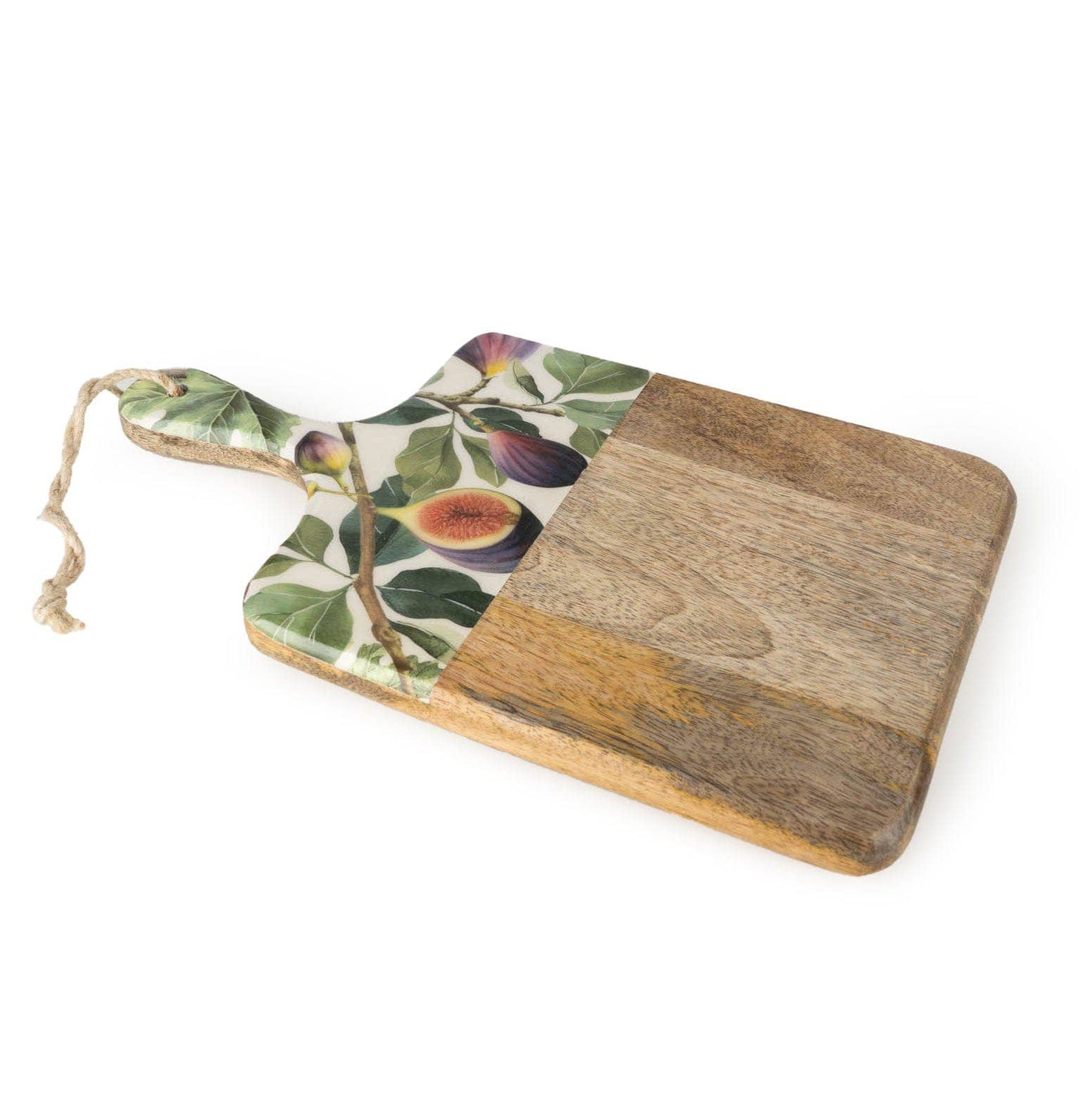 Paddle Serving Board Mango Wood Figs Design