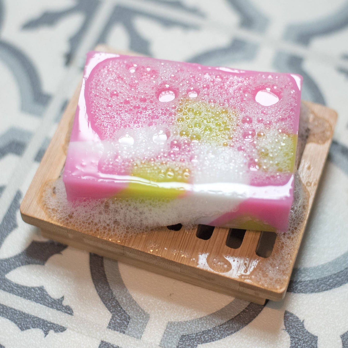 Scottish Rose Handmade Soap Slice 120g