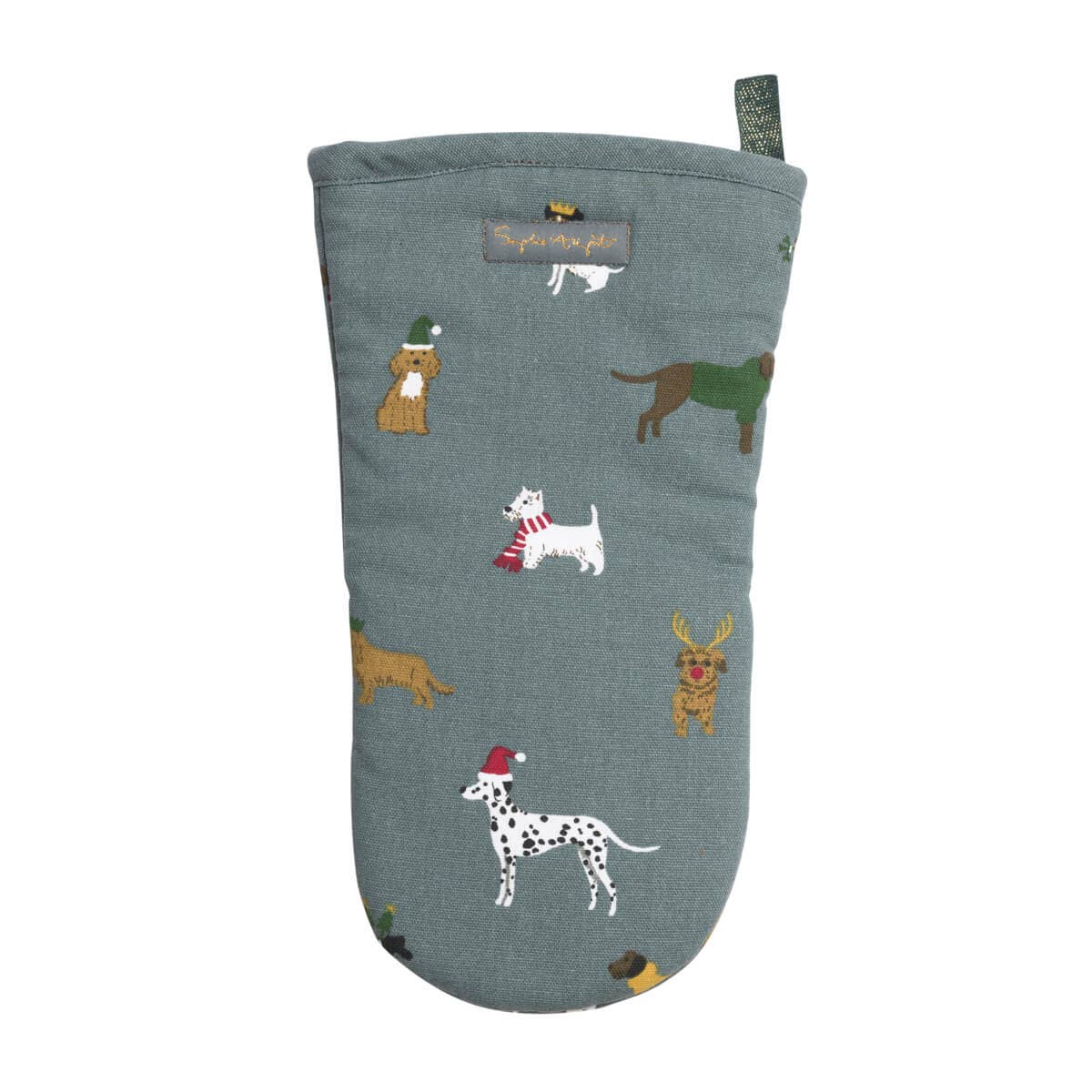 Christmas Dogs Oven Mitt Sophie Allport