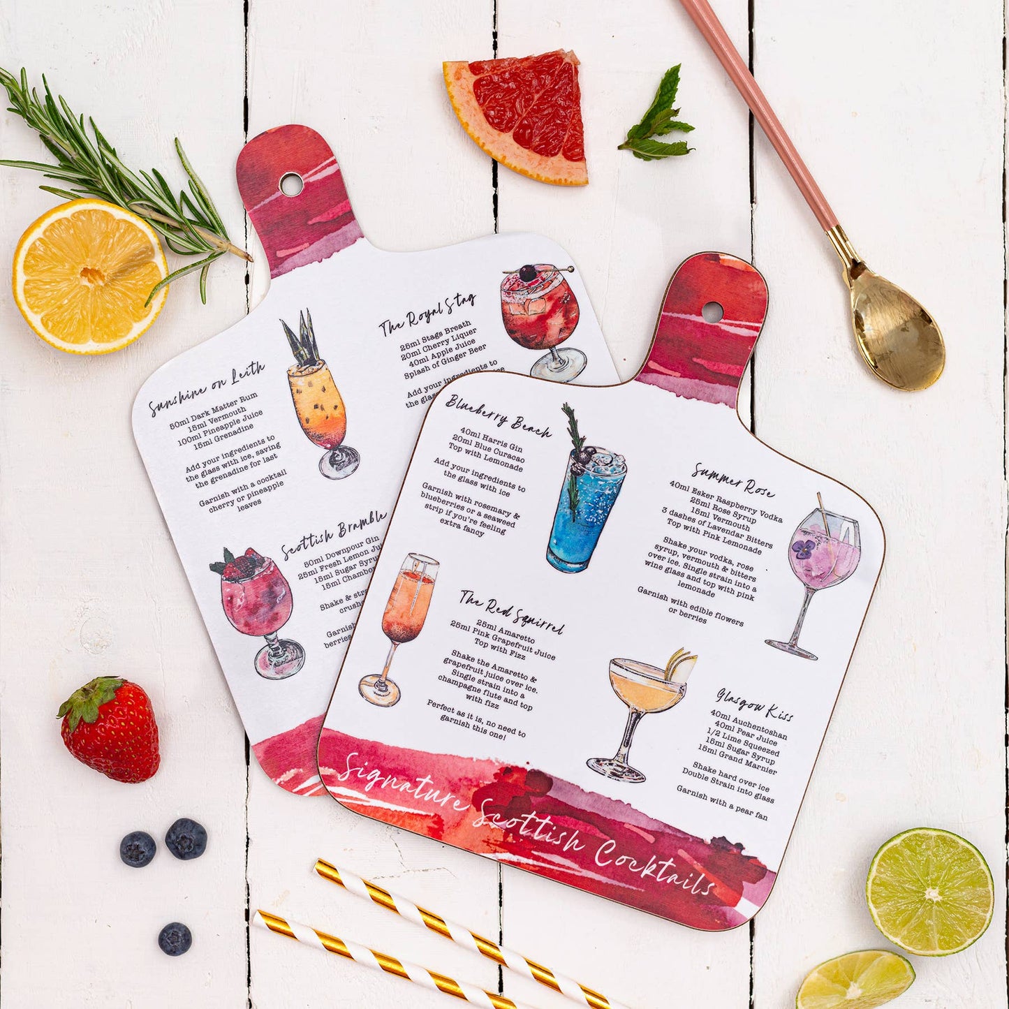 Signature Scottish Cocktail Mini Chopping Board