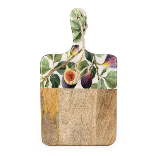 Paddle Serving Board Mango Wood Figs Design
