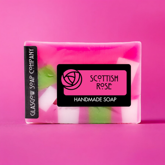 Scottish Rose Handmade Soap Slice 120g