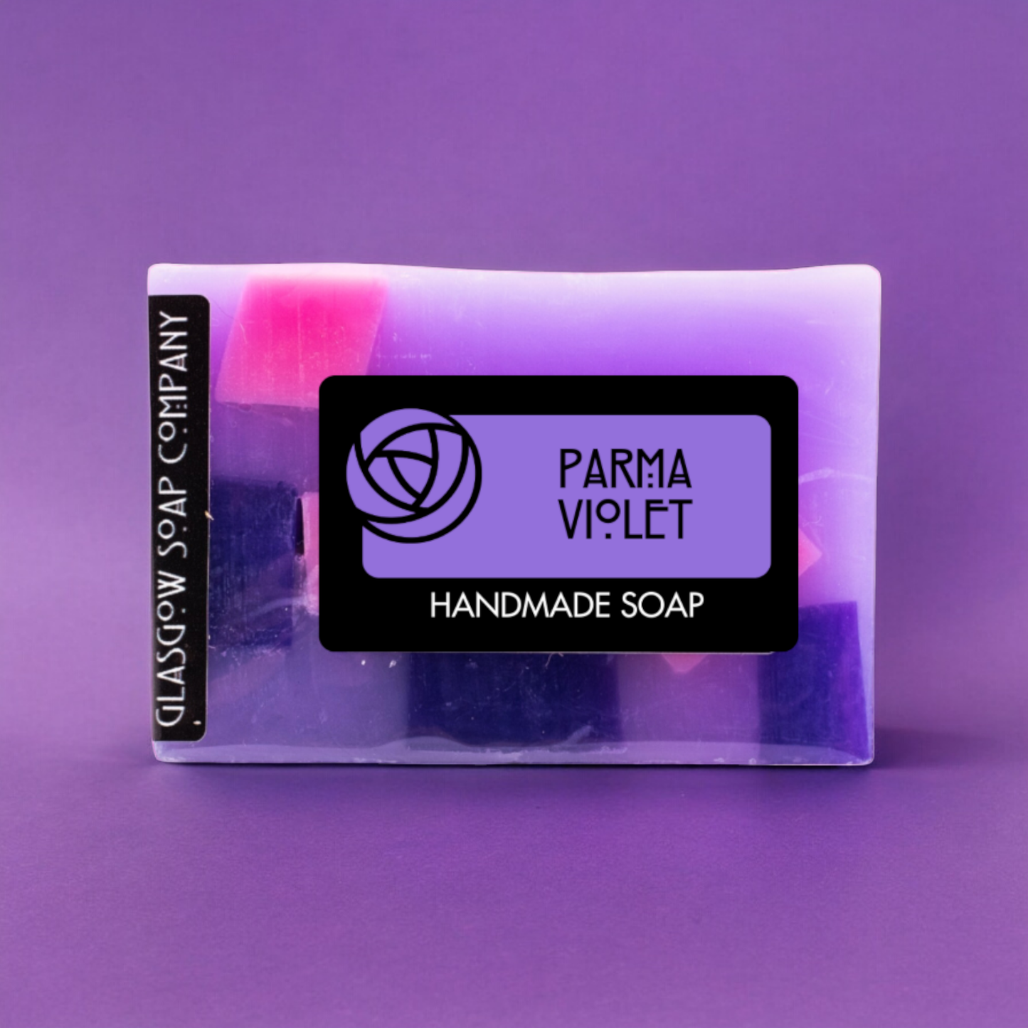 Parma Violet Handmade Soap Slice 120g