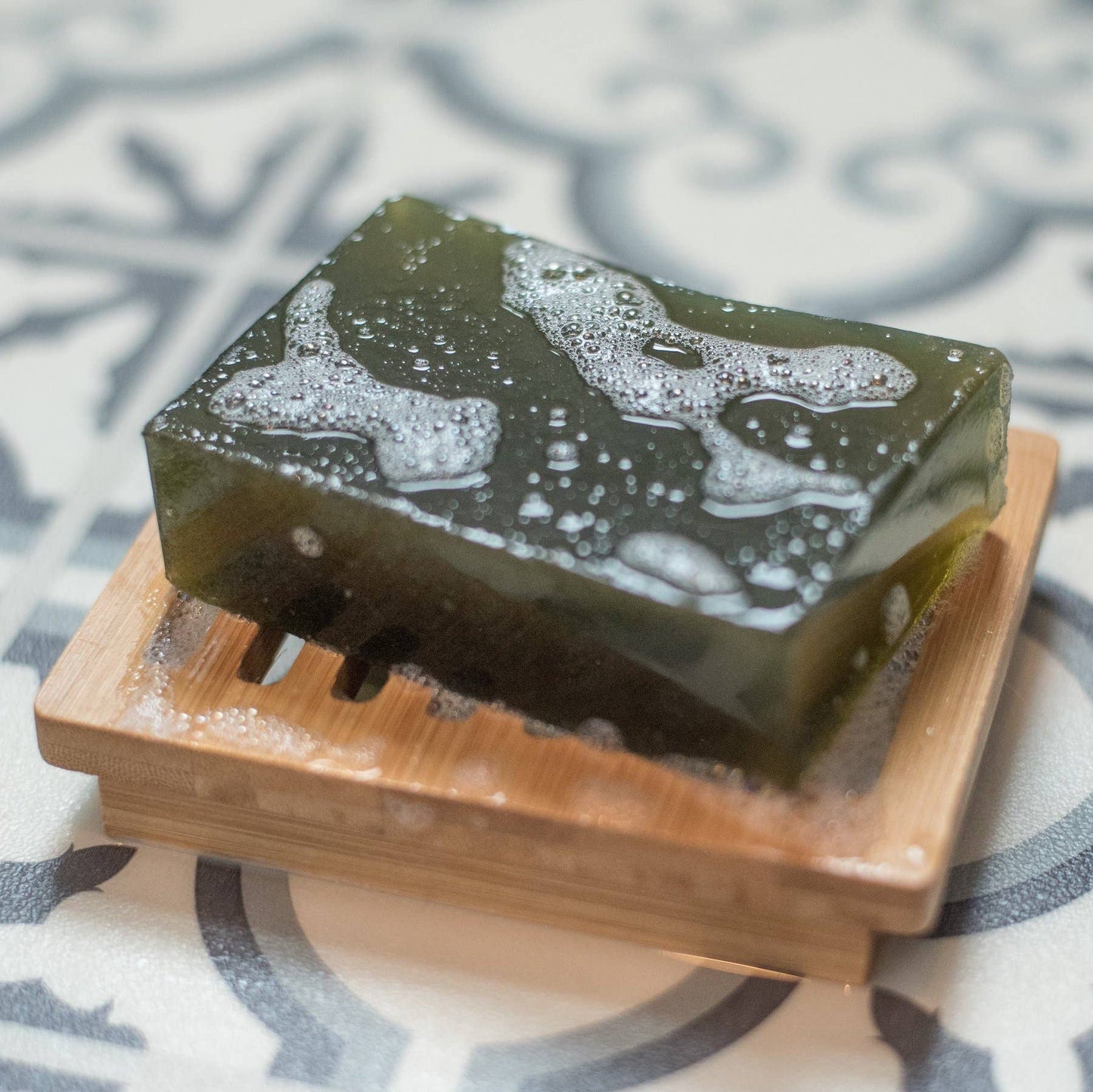 Soothing Nettle Handmade Soap Slice 120g