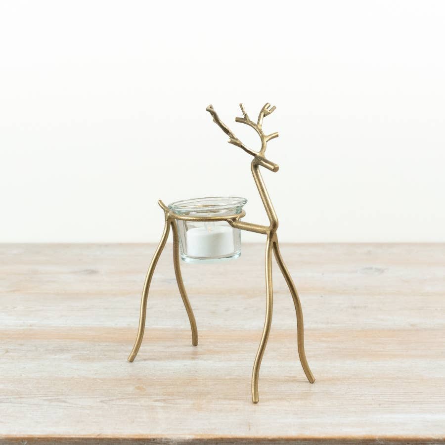 Tea Light Reindeer, 21cm