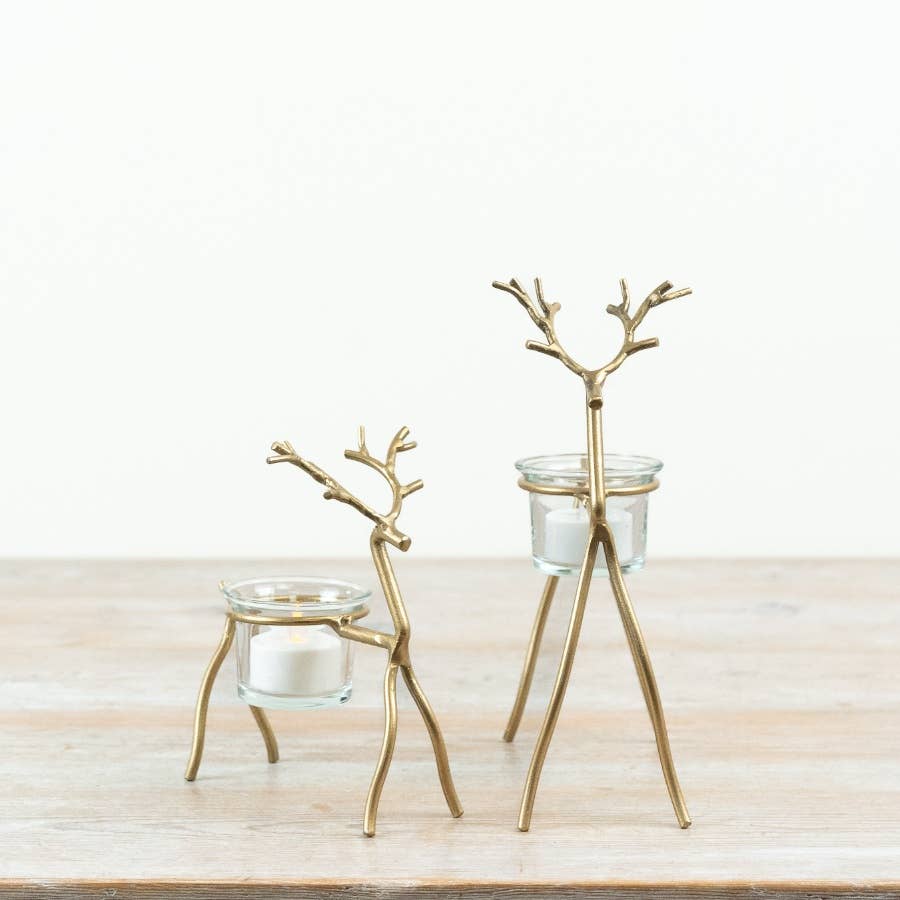 Tea Light Reindeer, 21cm