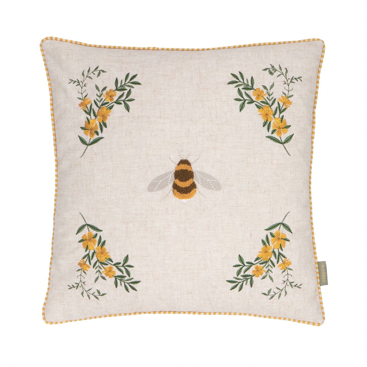 Ramble Bee Tufted Cushion Natural 45 x 45cm