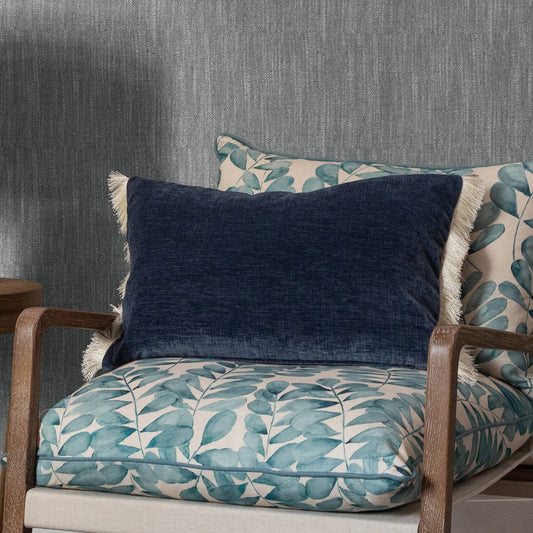 Isernia Cushion Denim: Denim / Feather Rich Filled / 40 x 60cm