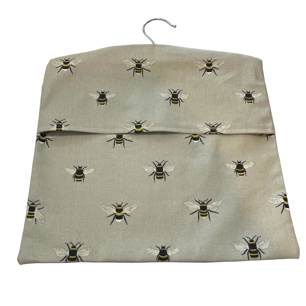 Raspberry Leaf Interiors Handmade Sophie Allport Bees Peg Bag