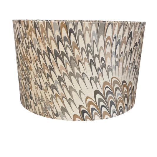 Raspberry Leaf Interiors Handmade  Lampshade Seraphina Opal