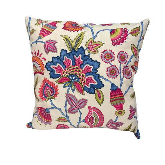 Raspberry Leaf Interiors 20",50cm Summer Hot Pink ILIV Square Cushion