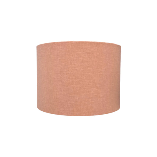 Raspberry Leaf Interiors Handmade  Lampshade 30cm Drum Oslo Candyfloss Pink Fabric