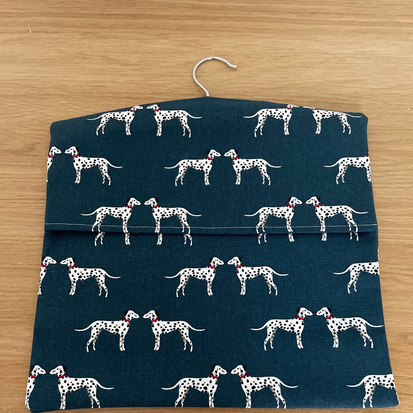 Raspberry Leaf Interiors Handmade Fabric Peg Bag Sophie Allport Dalmatian