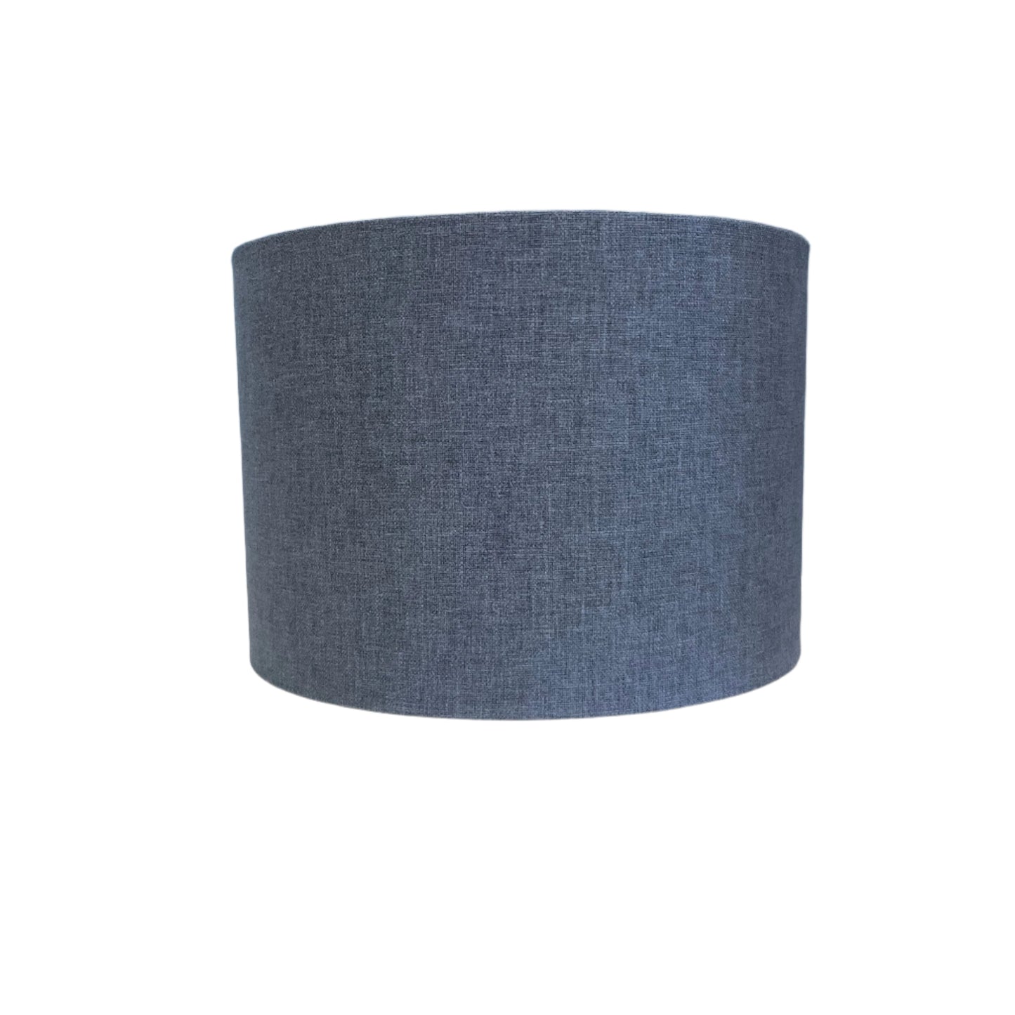 Raspberry Leaf Interiors Handmade  Lampshade 30cm Drum Oslo Oxford Navy Blue