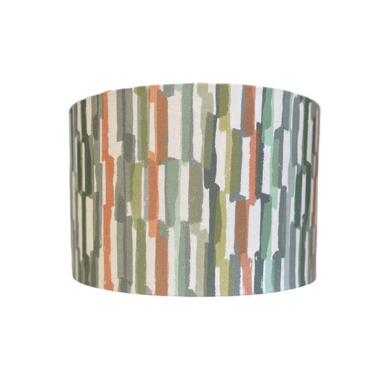 Raspberry Leaf Interiors Handmade Lampshade 40cm Drum Double Sided Morena Passion Flower