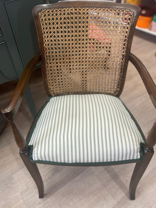 Cane Back Occasional Chair