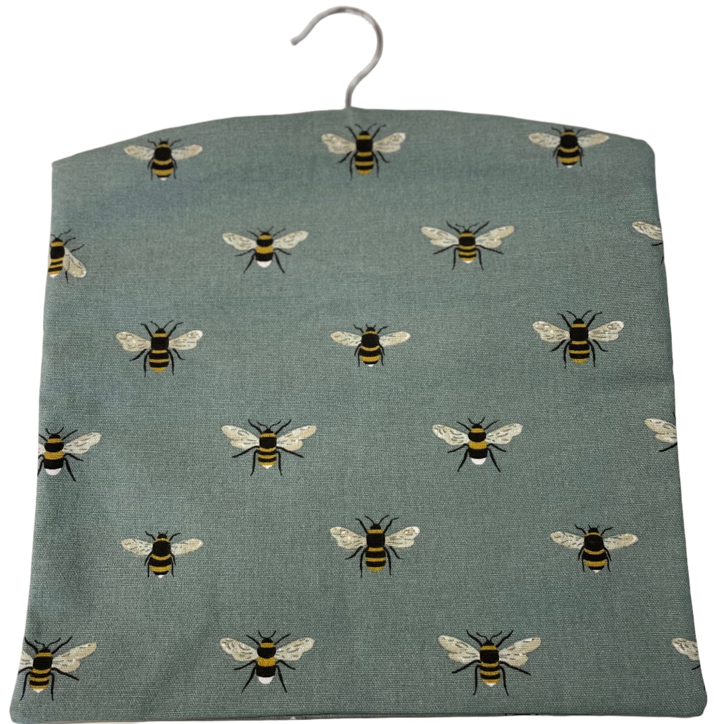 Raspberry Leaf Interiors Handmade Fabric Peg Bag Sophie Allport Bees