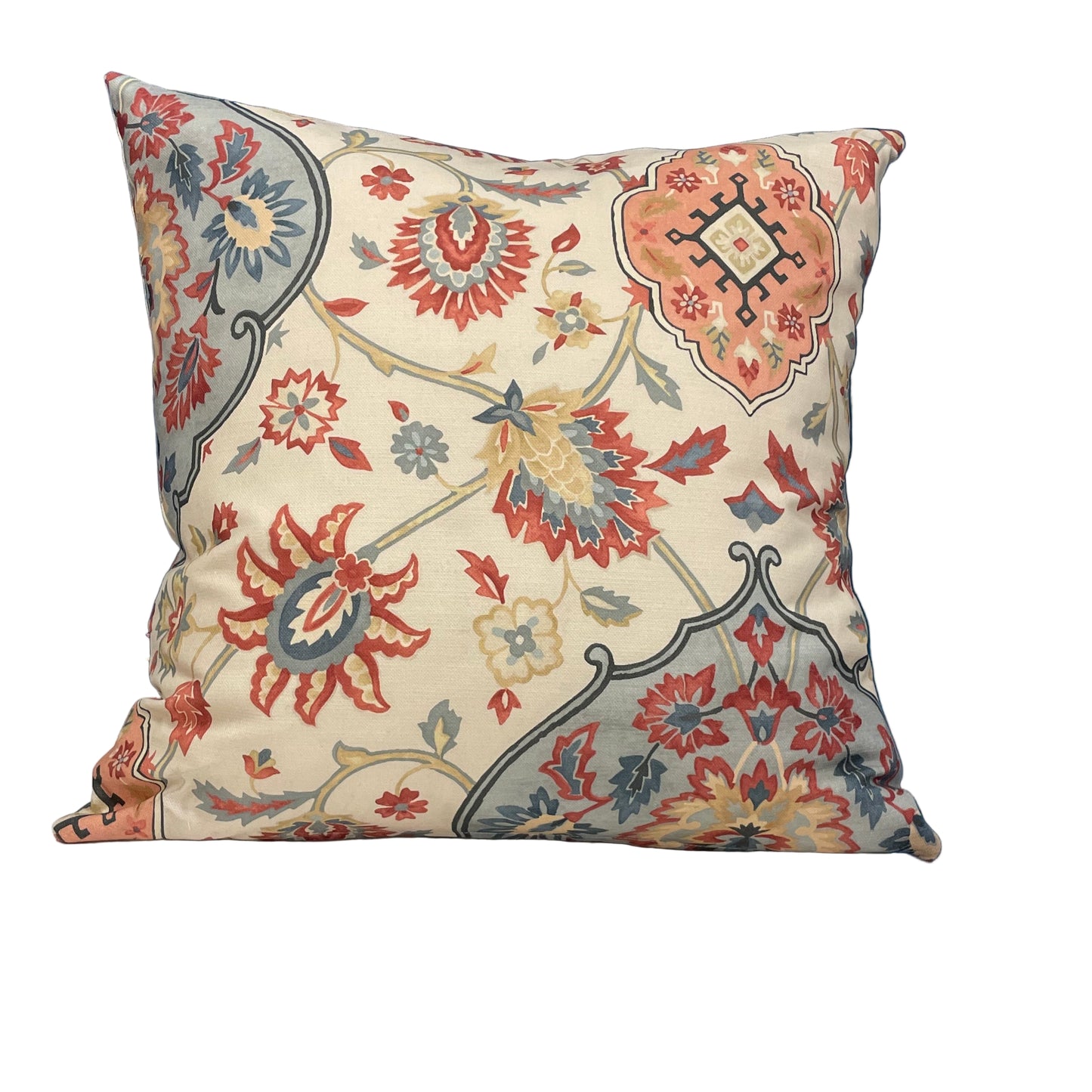 Raspberry Leaf Interiors Cushion Perseus Tapestry 18" (45cm) Feather Filled