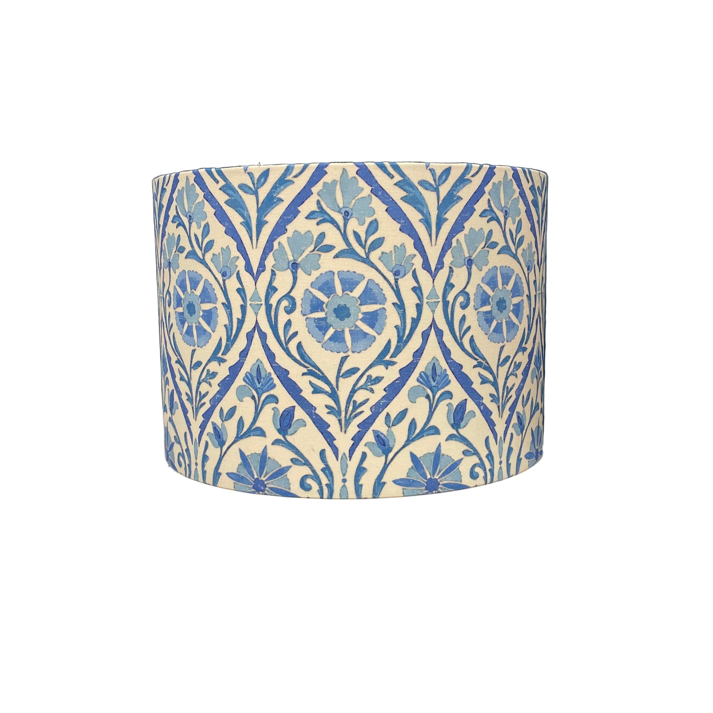 Raspberry Leaf Interiors Handmade Lampshade 30cm Drum Suhani Batik