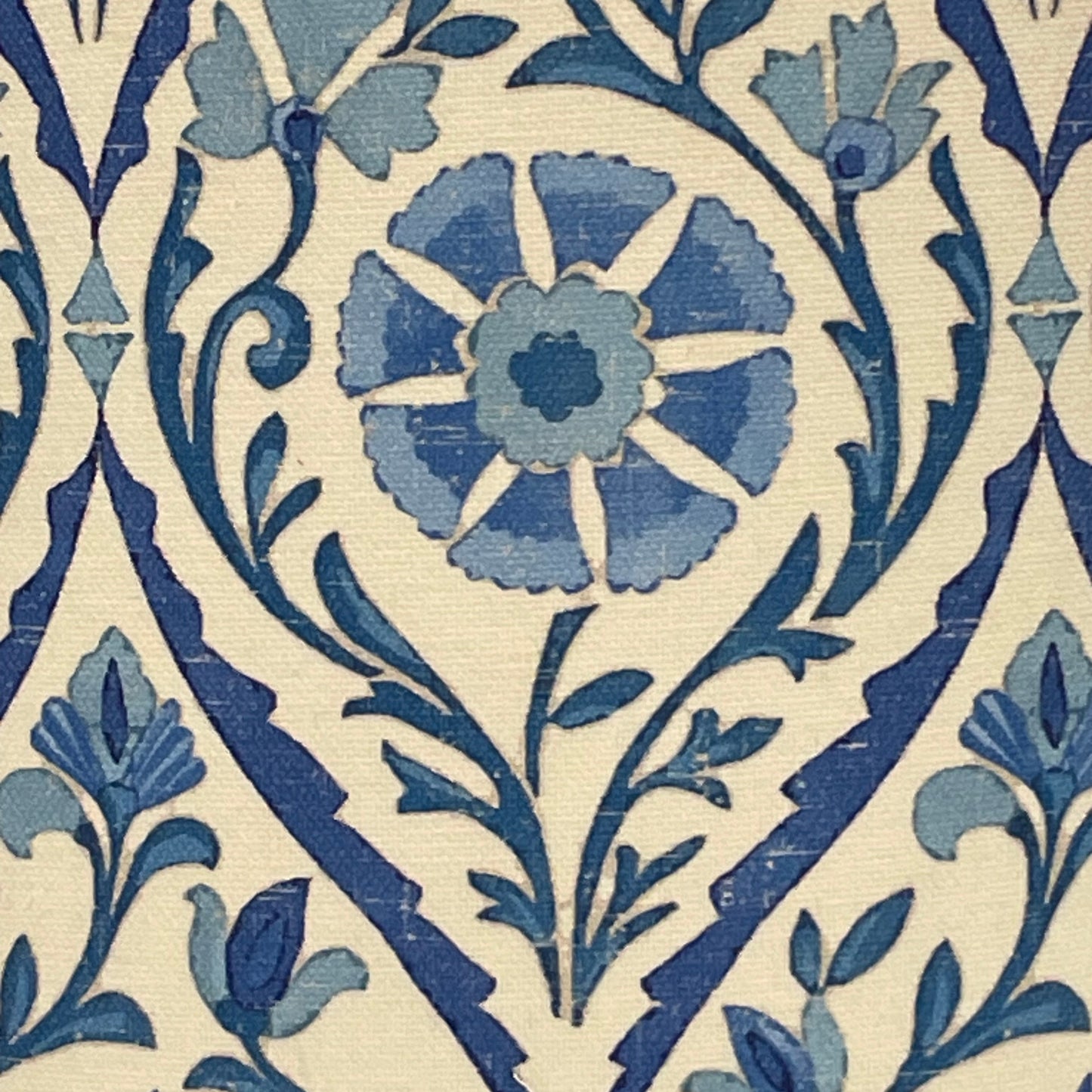 Raspberry Leaf Interiors Handmade Lampshade 30cm Drum Suhani Batik