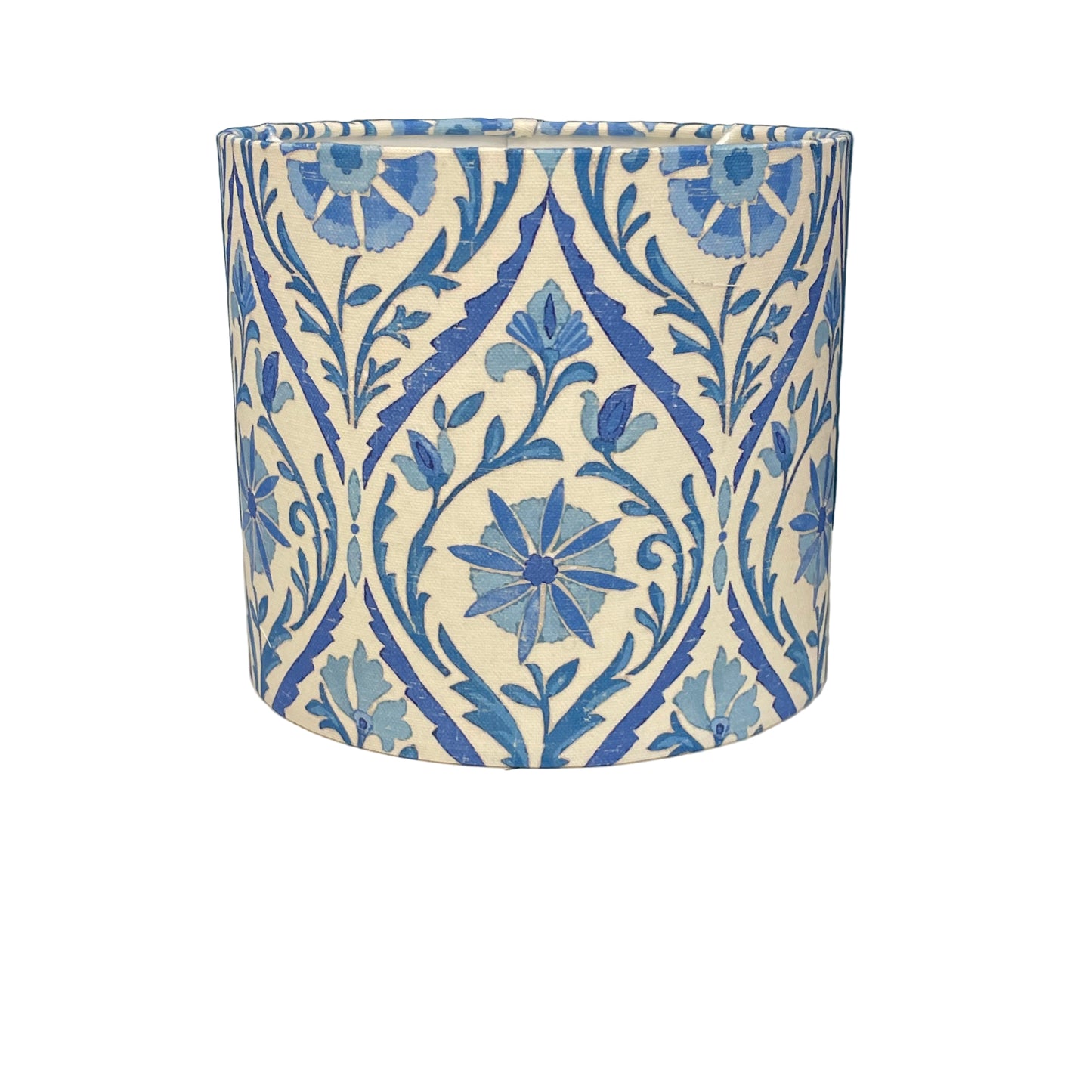 Raspberry Leaf Interiors Handmade Lampshade 30cm Drum Suhani Batik