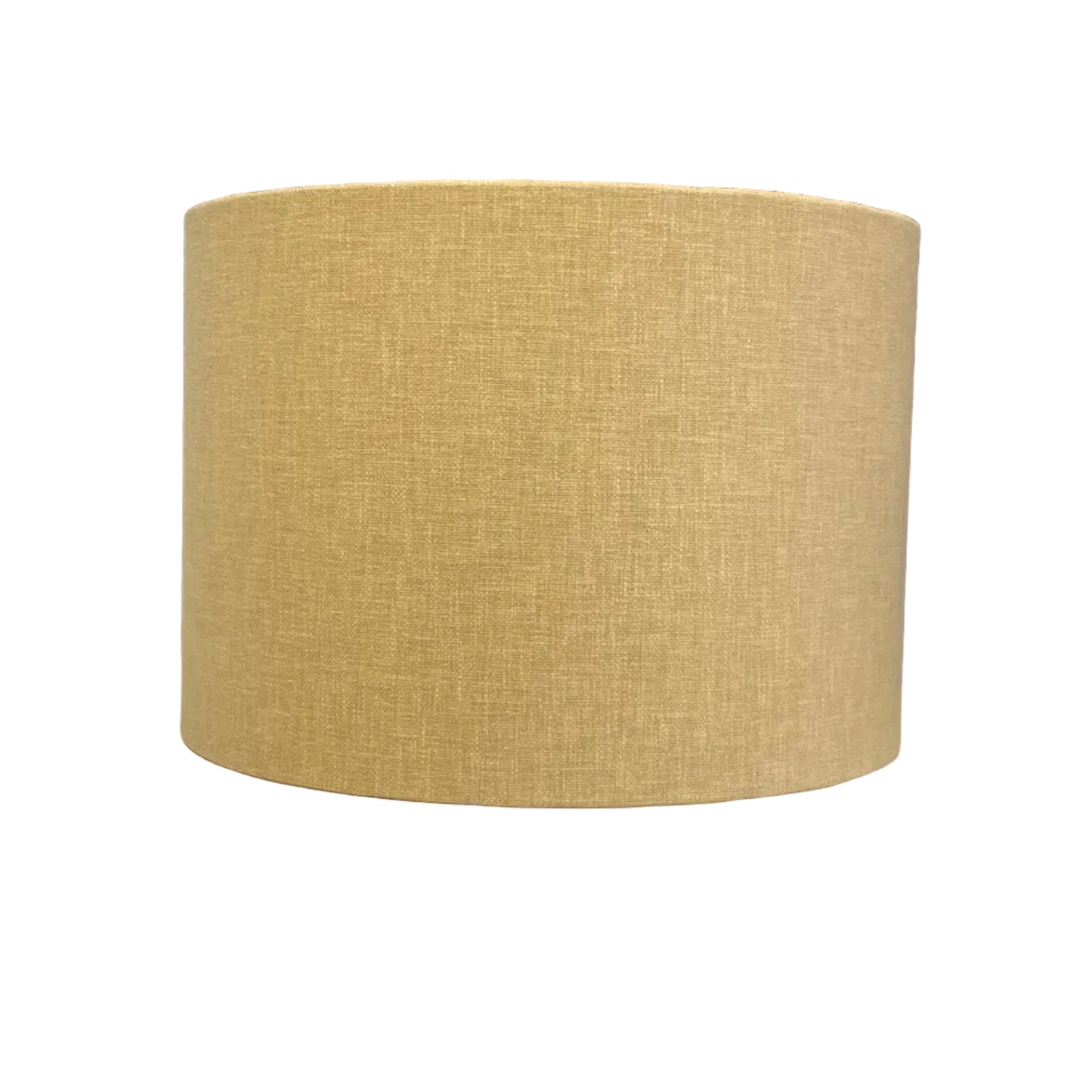 Raspberry Leaf Interiors Handmade Lampshade, 30cm Drum, Mustard Geometric Print