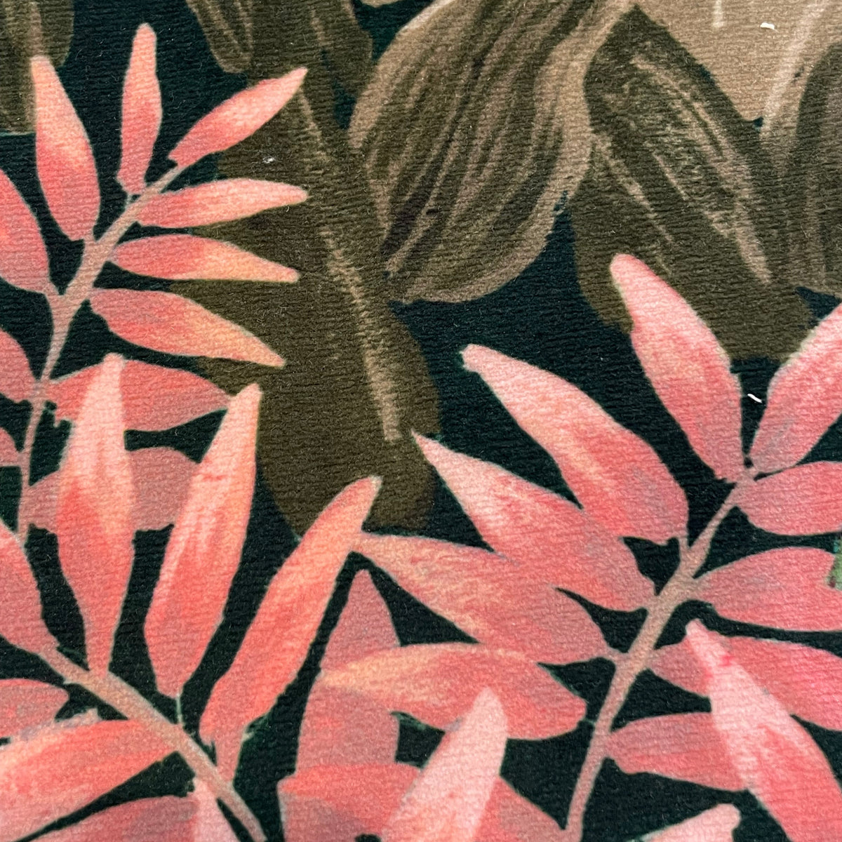 Raspberry Leaf Interiors Handmade Lampshade Oslo Fern and Garden Wall Coral