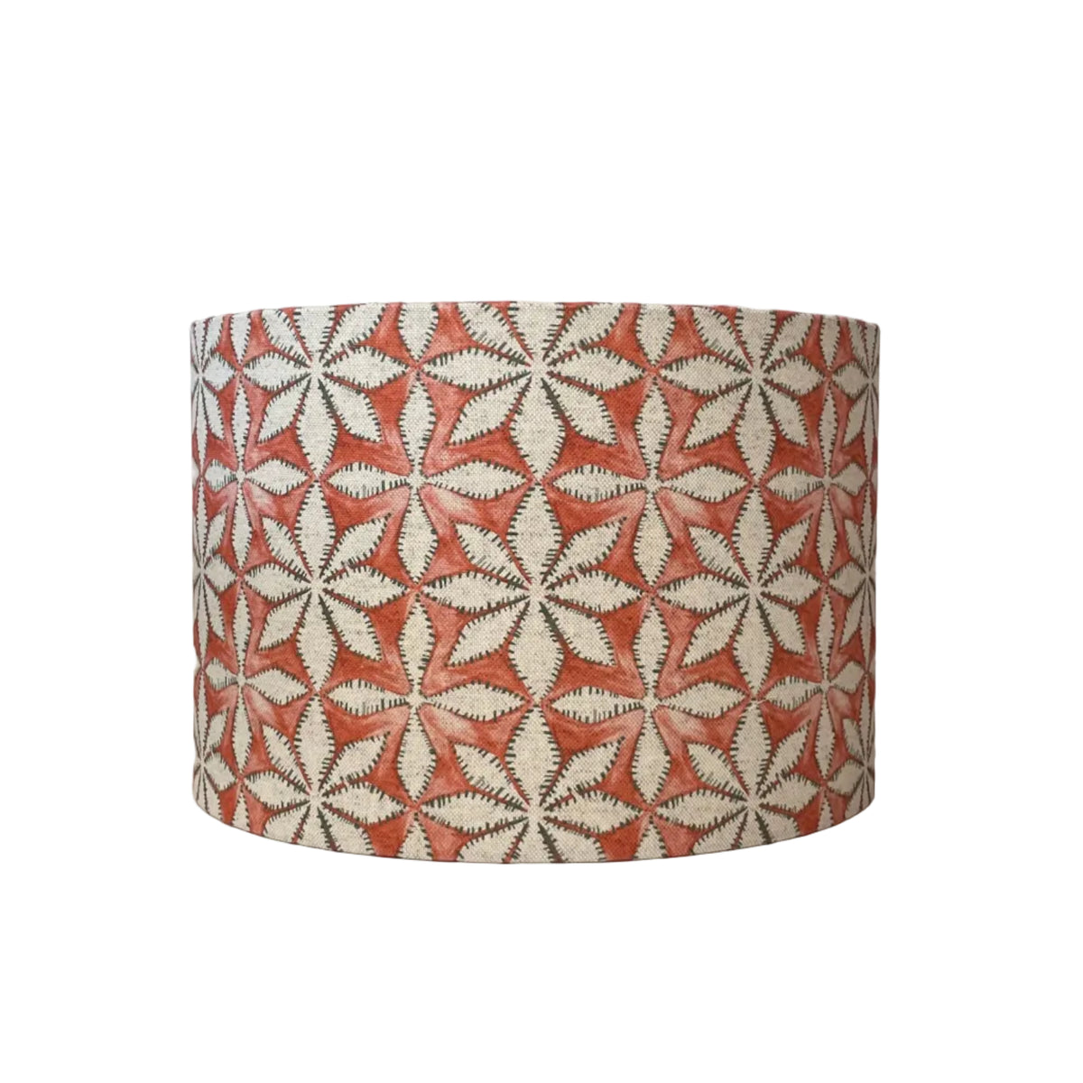 Raspberry Leaf Interiors Handmade Lampshade Haddon Ginger
