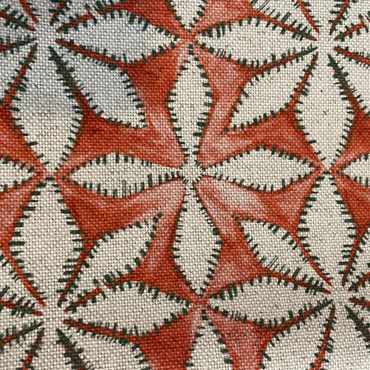 Raspberry Leaf Interiors Handmade Lampshade Haddon Ginger