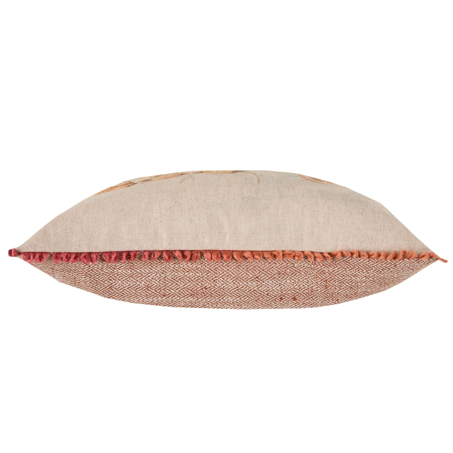 Voyage Maison Highland Cattle Printed Cushion Natural 30cm x 50cm