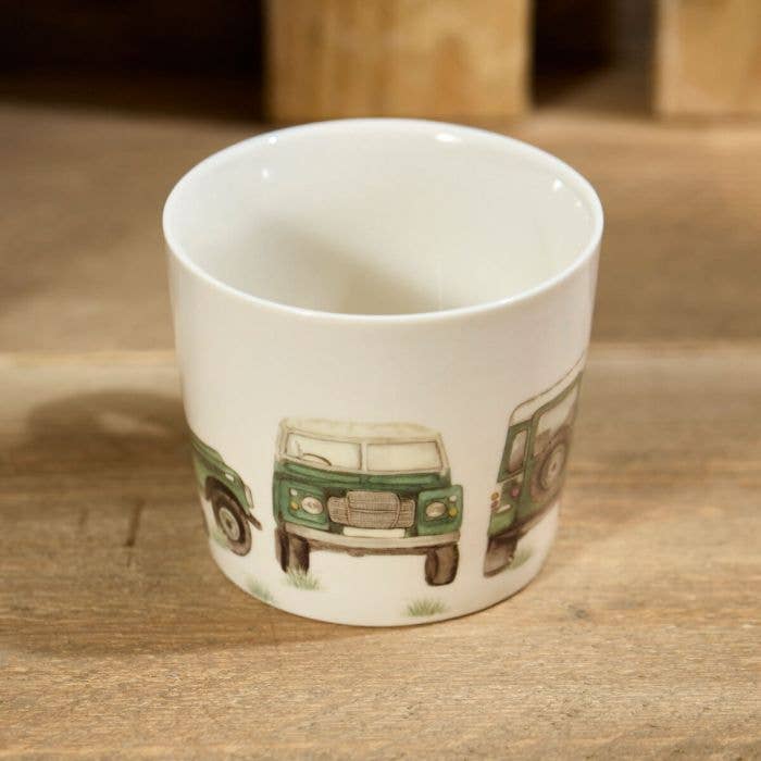 Landy Stoneware Mug With Collie Dog