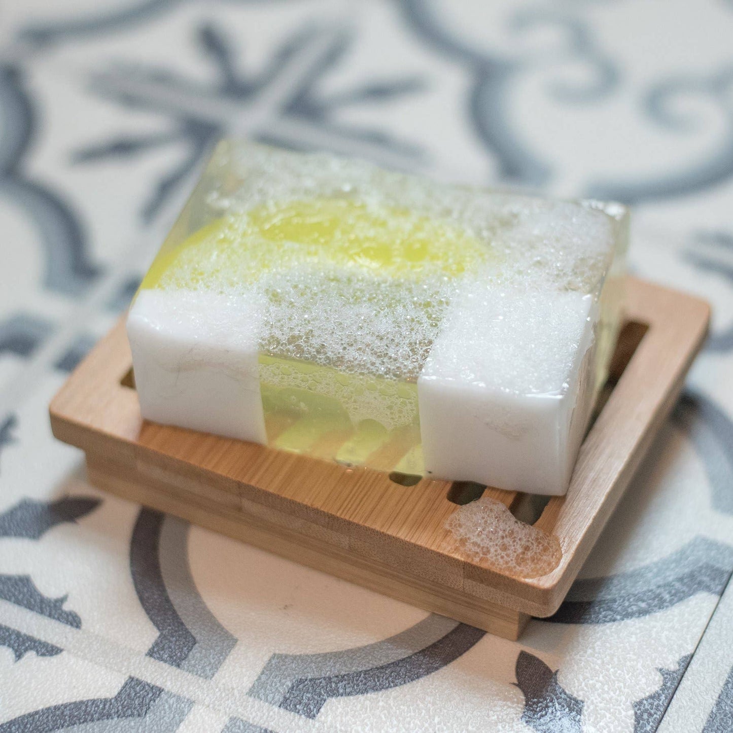 Gin & Tonic Handmade Soap Slice 120g