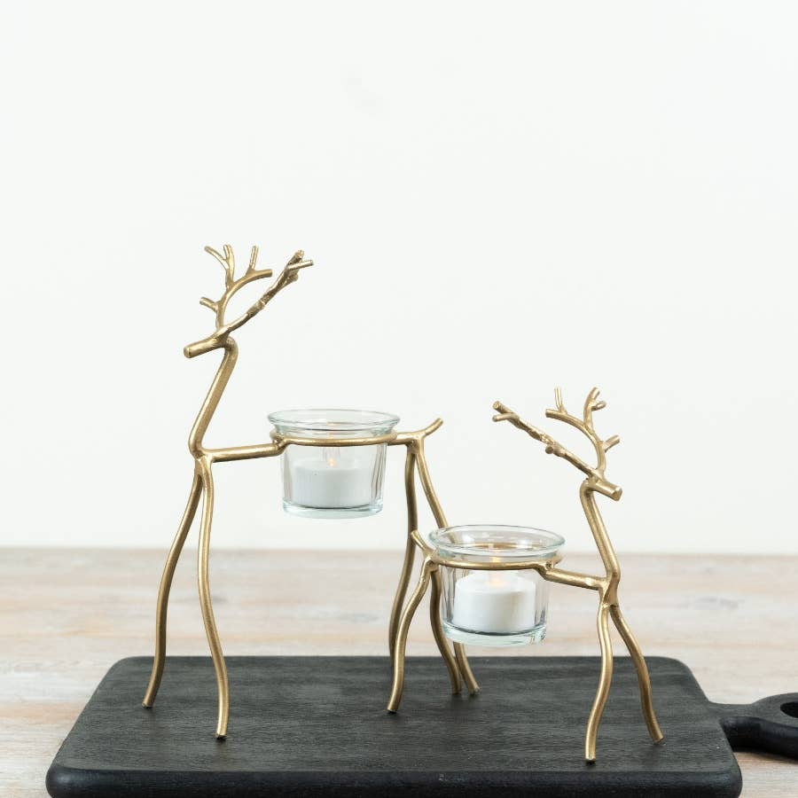 Tea Light Reindeer, 21cm