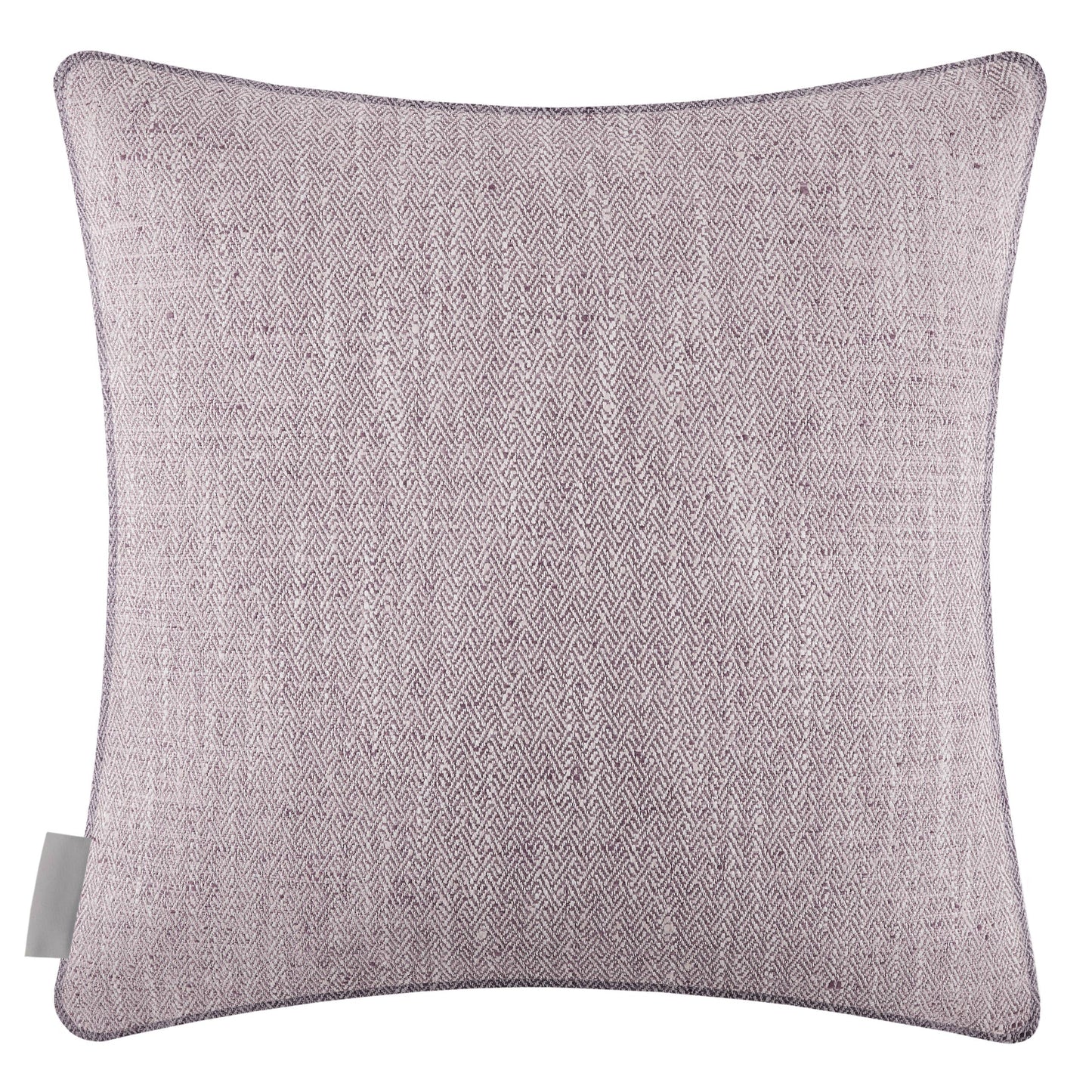 Voyage Maison Jedburgh Textured Woven Square Cushion Heather 50 x 50cm